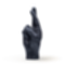 Crossed Fingers Candle