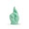 Baby Crossed Fingers Candle