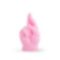 Baby Crossed Fingers Candle